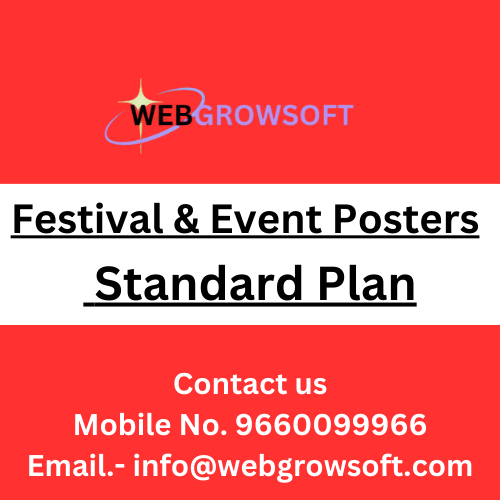 Festival & Event Posters Standard Plan