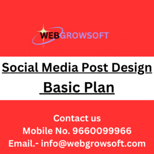 Social Media Post Design Basic Plan