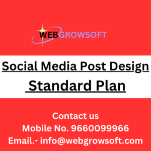 Social Media Post Design Standard Plan
